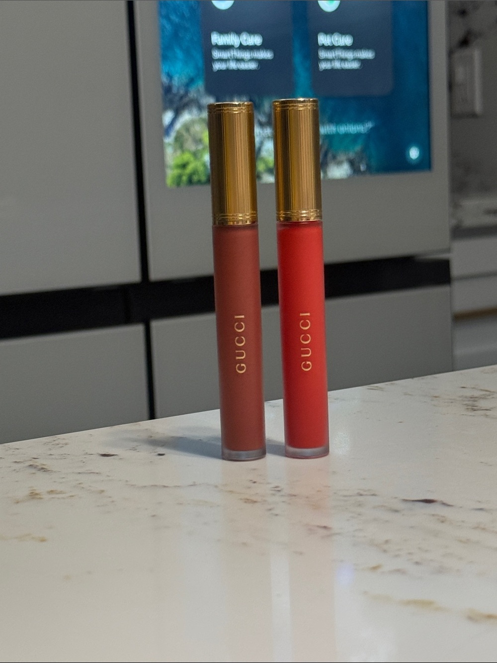 2 Gucci Liquid Matte Lipstick